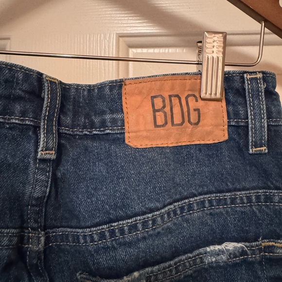 BDG Women's Navy Tapered Baggy Jeans size 24 - Picture 7 of 13